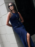Hanne-Lotte | Elegantes Maxikleid aus Strick
