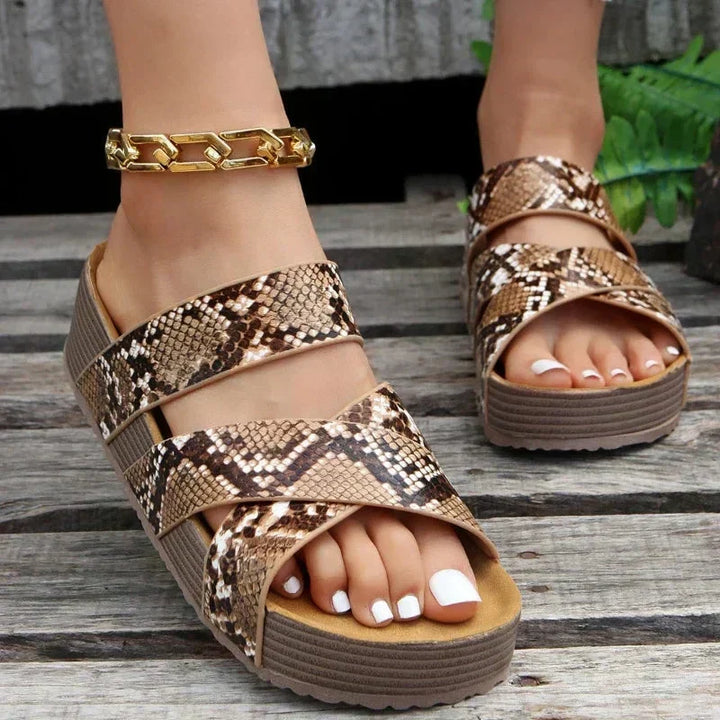 Yara | Orthopädische Ledersandalen