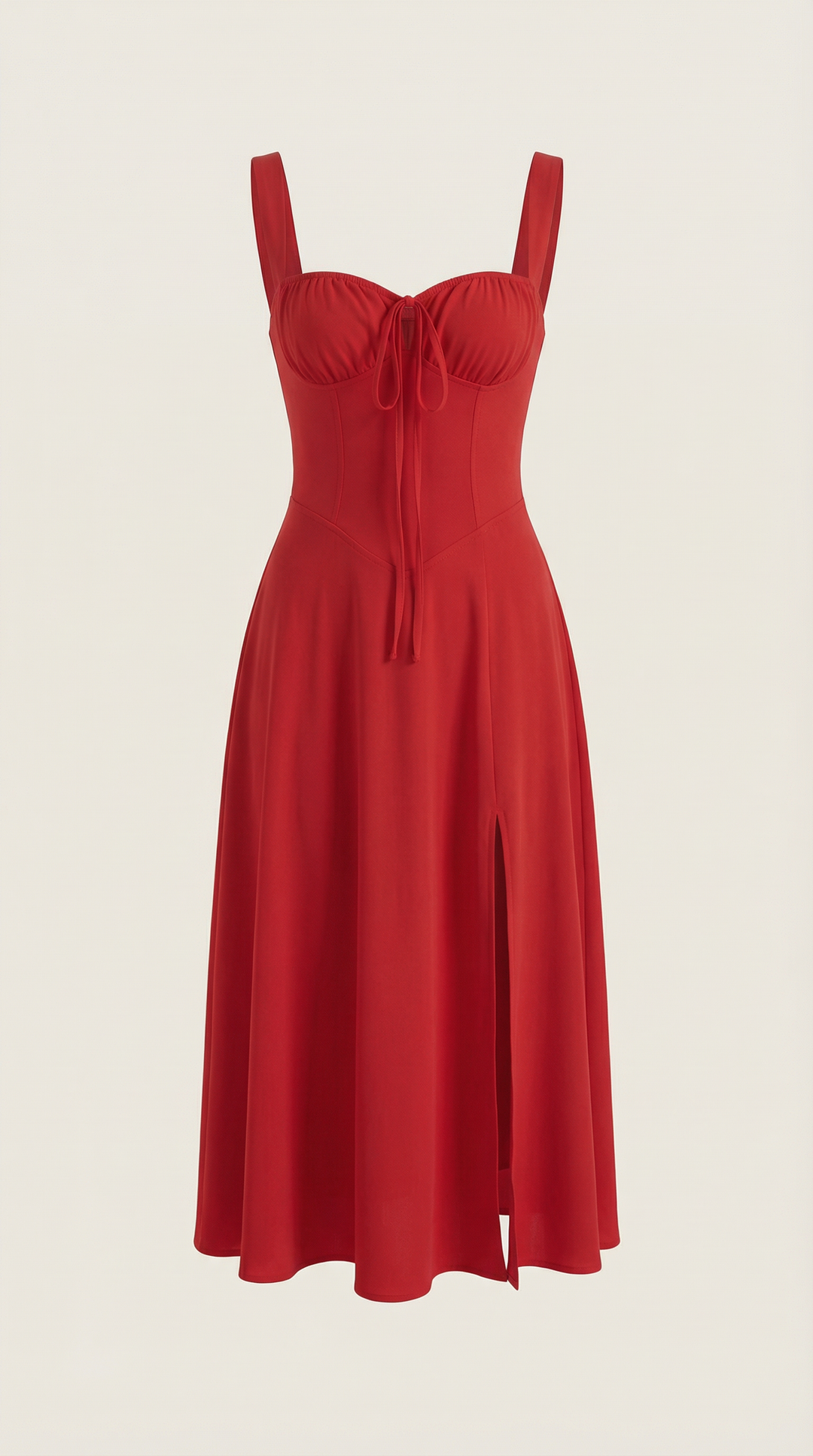 Elvira | Midikleid mit Schnürung