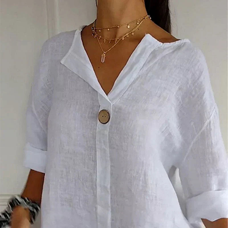 Ingrid | Vielseitige Knopf-Bluse
