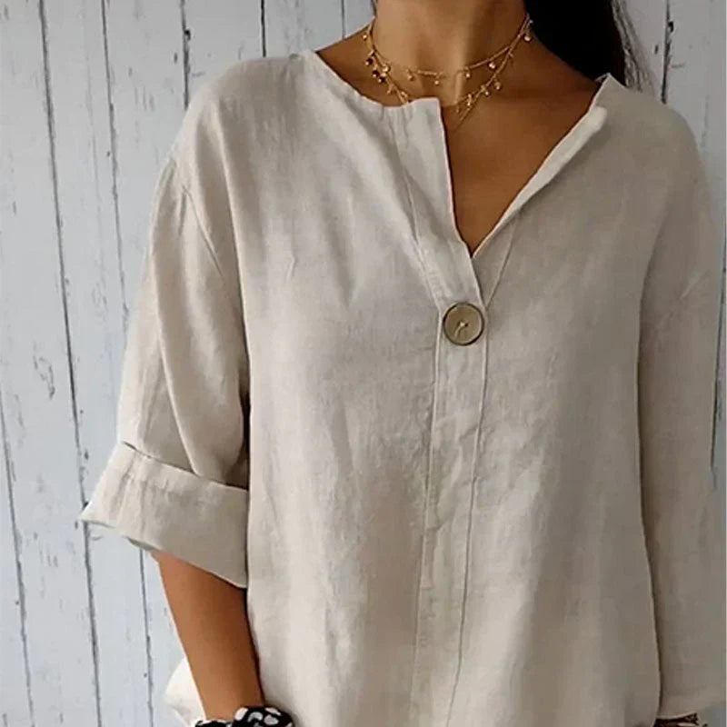 Ingrid | Vielseitige Knopf-Bluse