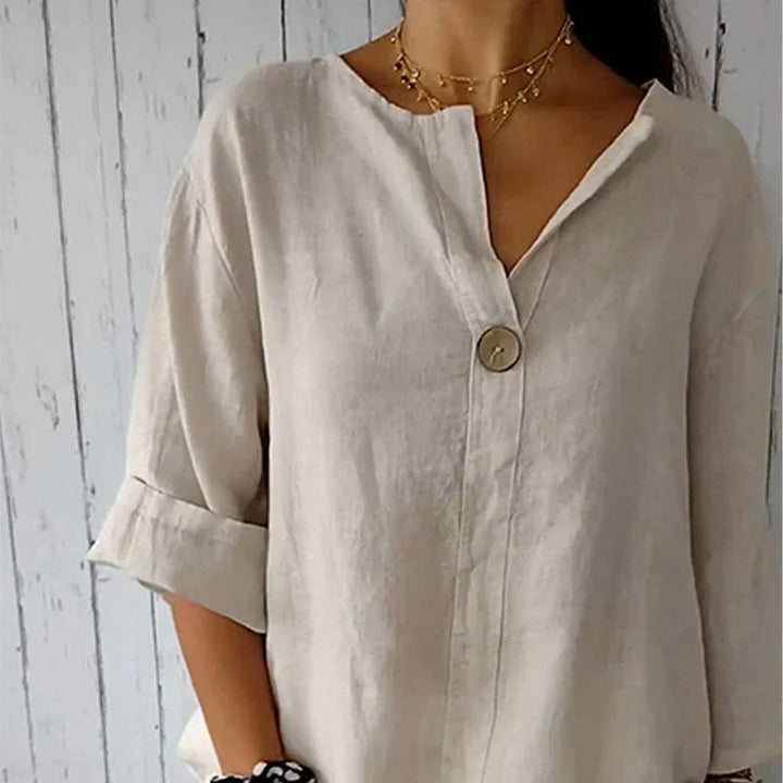 Ingrid | Vielseitige Knopf-Bluse