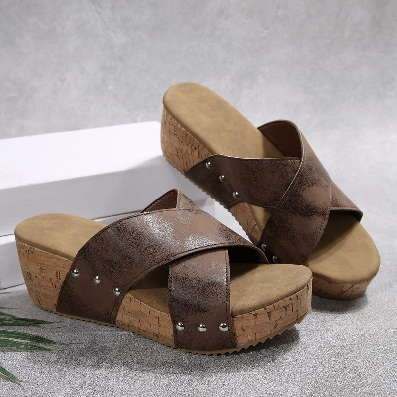 Oakley | Boho Wedge-Sandale für Damen