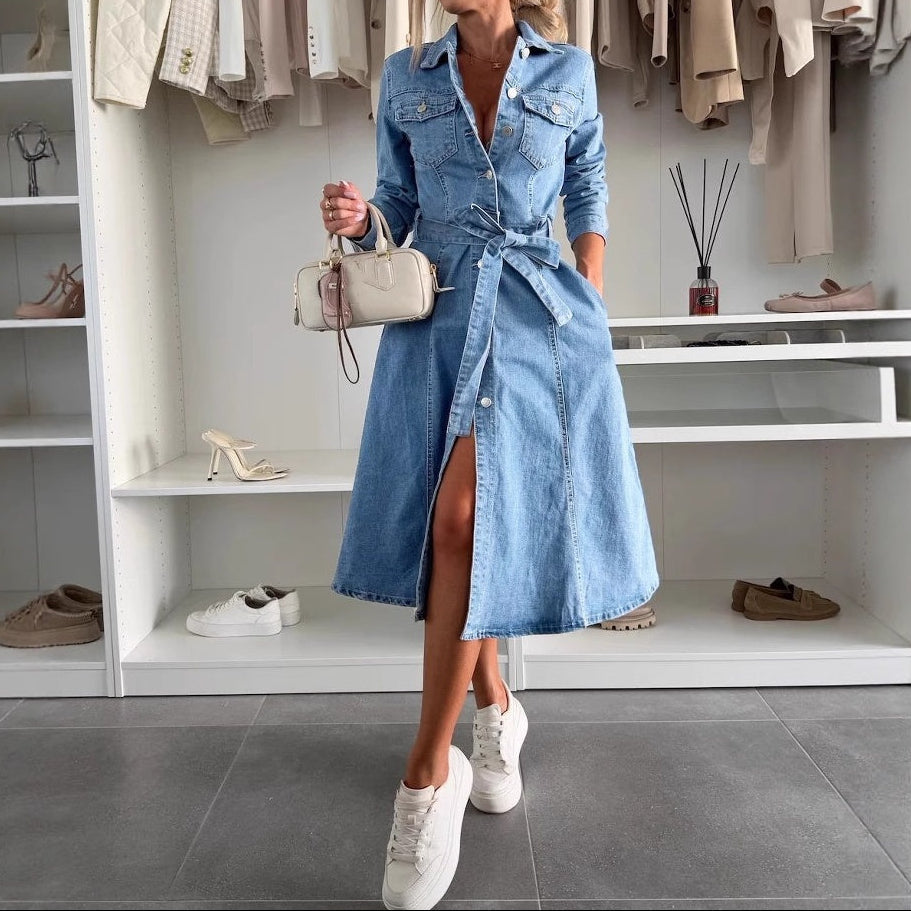 Semmy | Maxikleid mit Langen Ärmeln