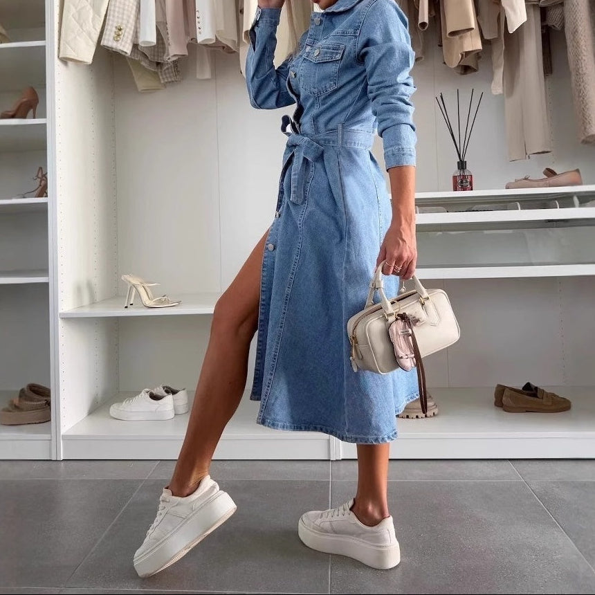 Semmy | Maxikleid mit Langen Ärmeln