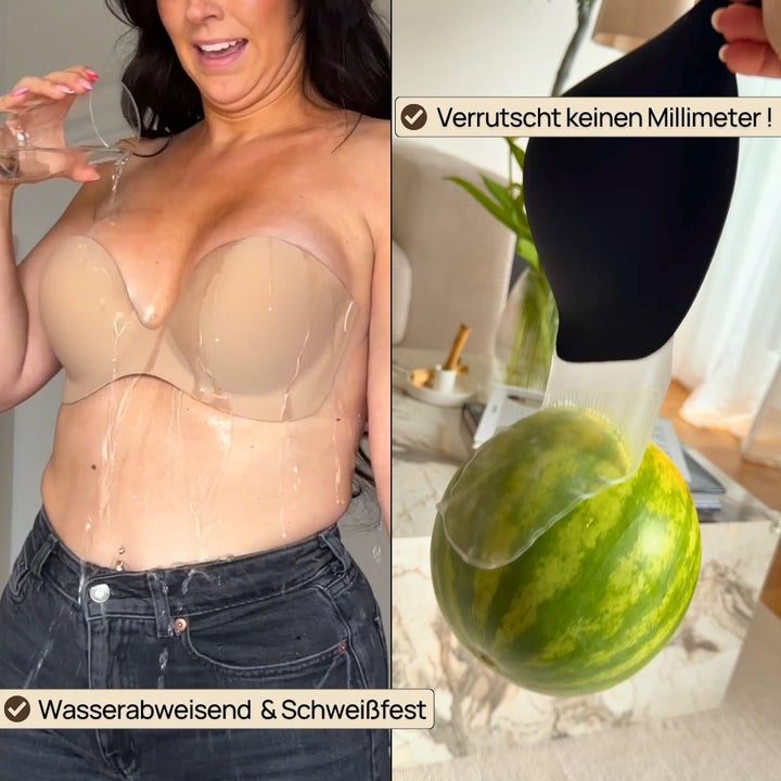 Lola | Trägerloser Pushup-Klebe-BH