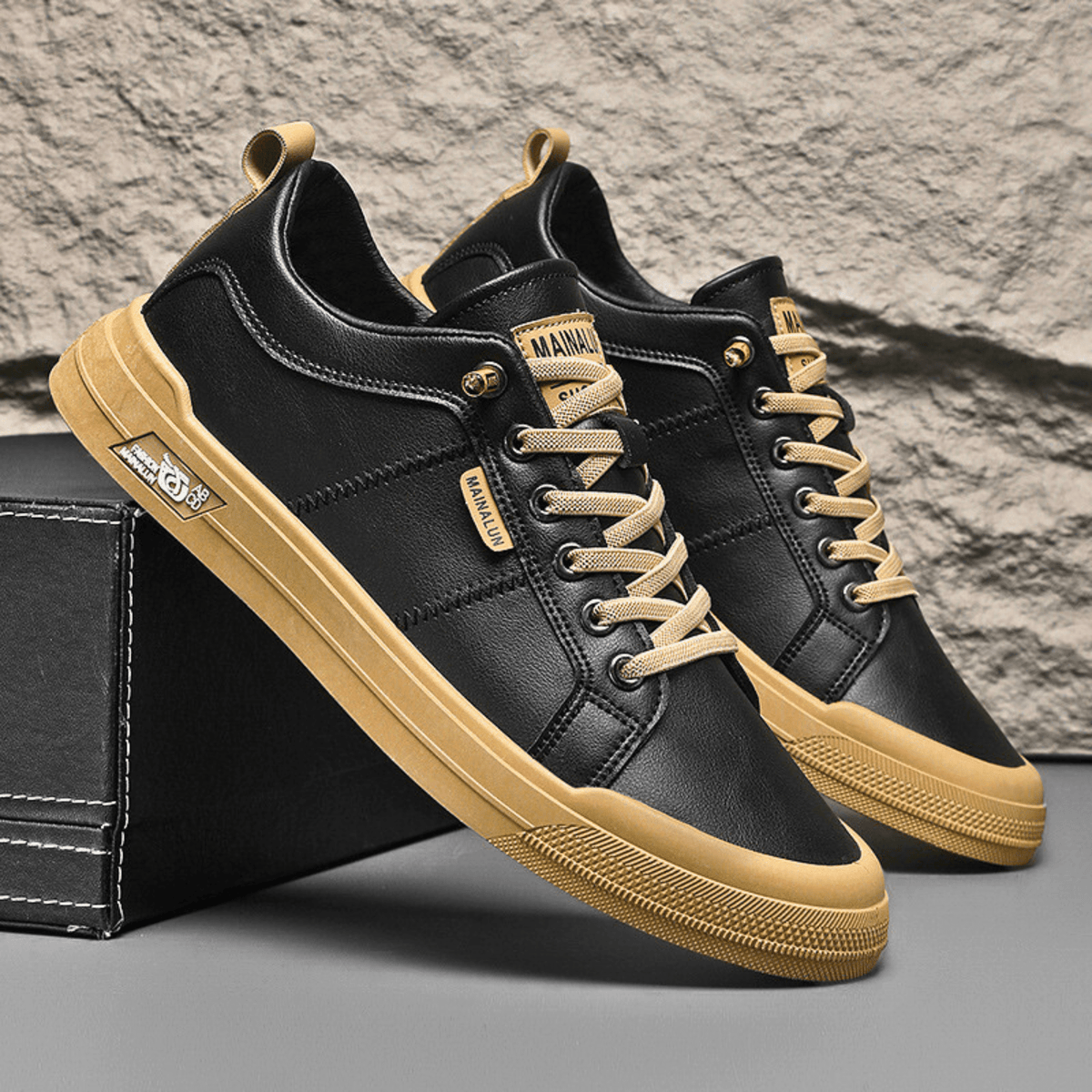 Jonas | Elegante Leder-Sneaker